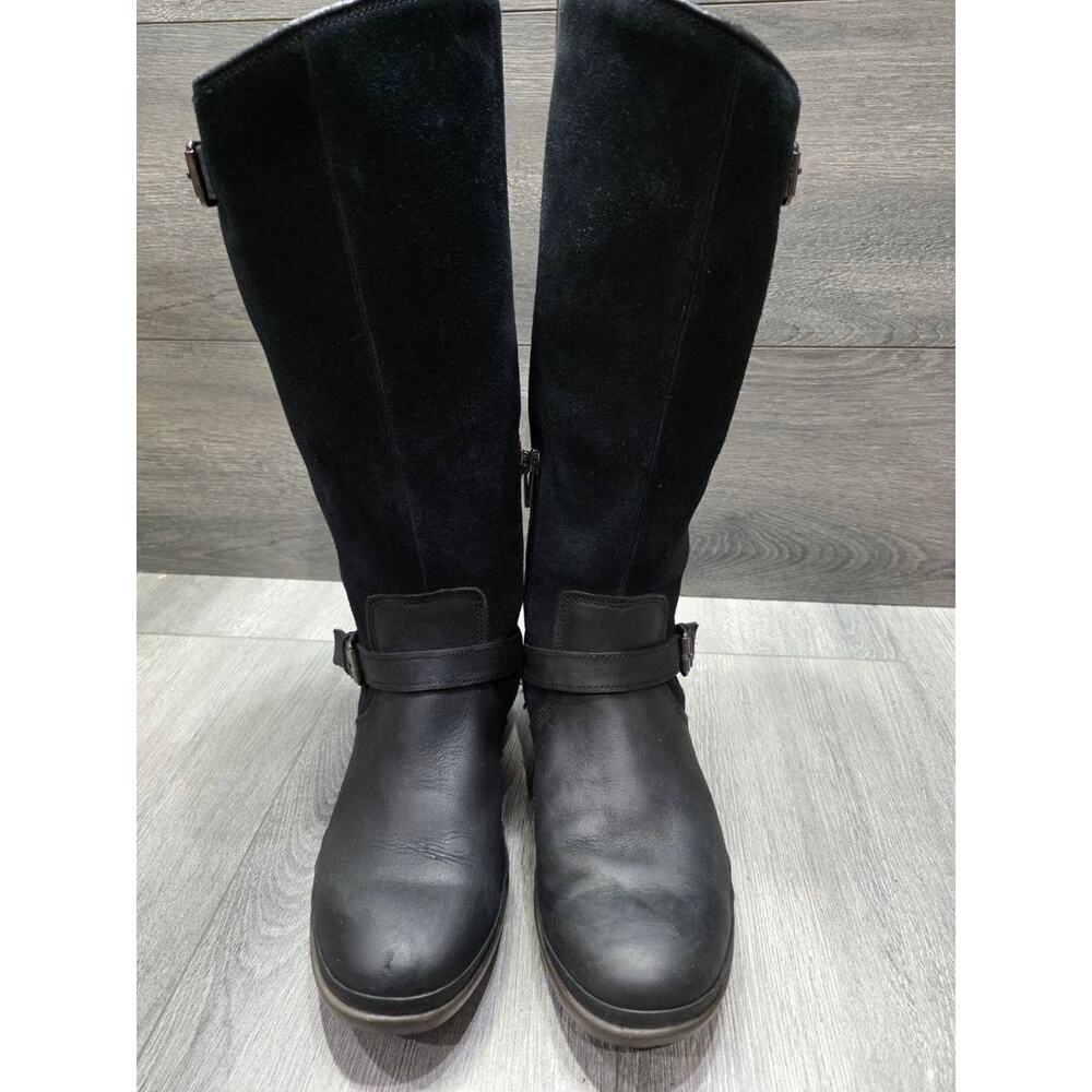 UGG Women's Thomsen Black Suede Knee-High Boots Size 9 S000048